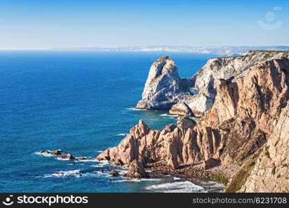 Cabo da Roca (Cape Roca) is a cape which forms the westernmost extent of mainland Portugal and continental Europe