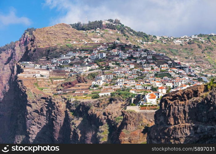 Cabo Girao is a cliff located along the southern coast of the island of Madeira, Portugal