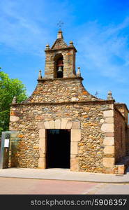 Cacabelos El Bierzo by Saint James Way in Leon at Castilla Spain