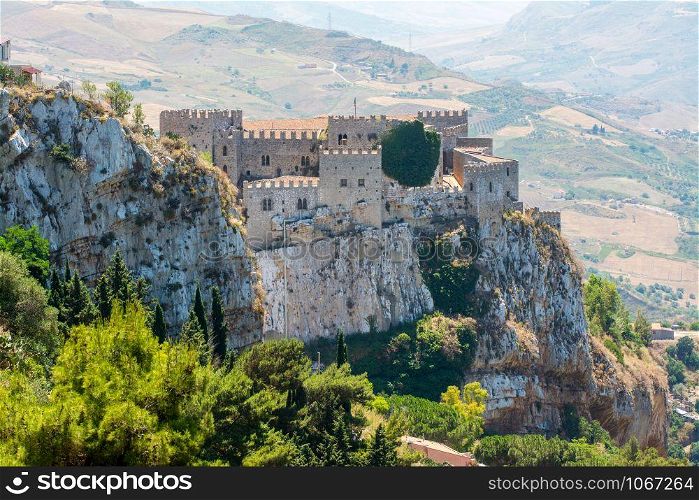 Caccamo medieval castle, near Palermo, Sicily