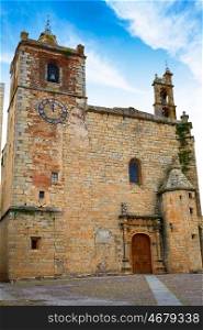 Caceres San Mateo church in Spain Extremadura