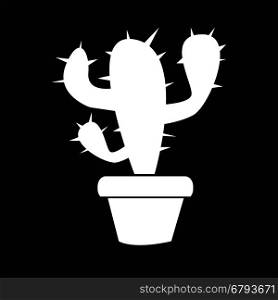 Cactus icon illustration design