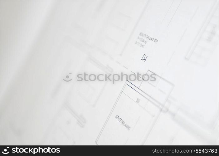 cad paper drawing design architecture concept