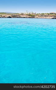 Cala Conta Ibiza in San Antonio beach of Balearic islands