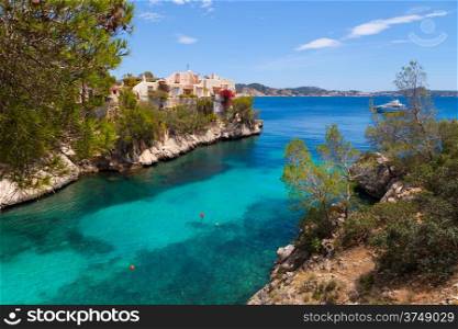 Cala Fornells View in Paguera, Majorca, Spain