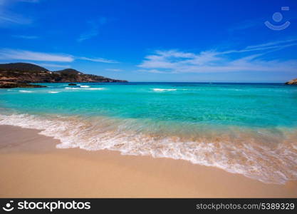 Cala Tarida in Ibiza beach San Jose at Balearic Islands