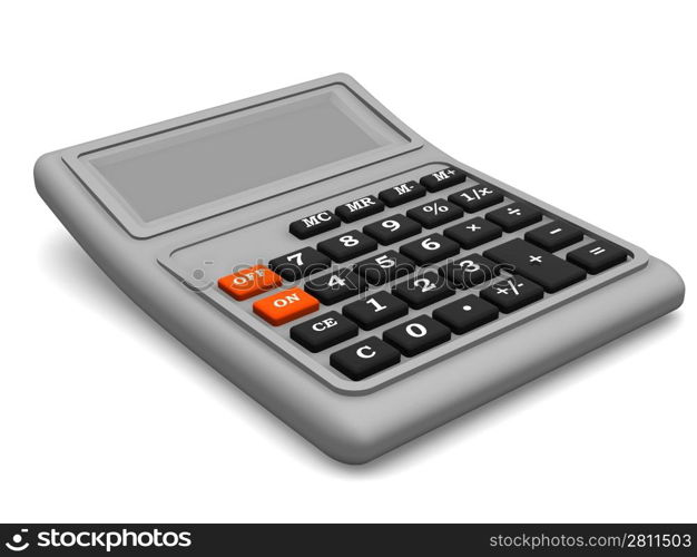 Calculator. 3d