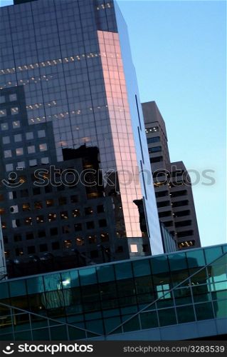 Calgary office buildings.