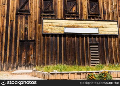 California Columbia a real old Western Gold Rush Town in USA