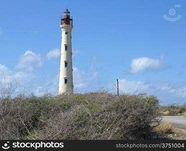 California Lighthouse, landmark of Aruba, ABC Islands