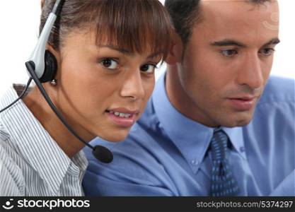 Call-center workers