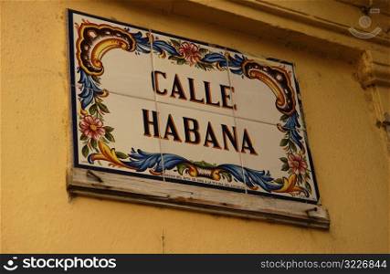 Calle Habana, Havana, Cuba