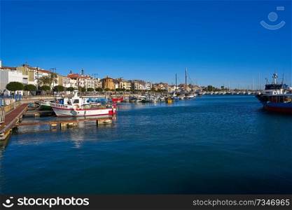 Cambrils Port marina in Tarragona province of Catalonia