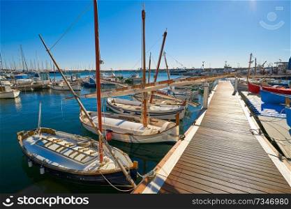 Cambrils Port marina in Tarragona province of Catalonia