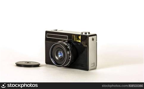 Camera for taking pictures on film