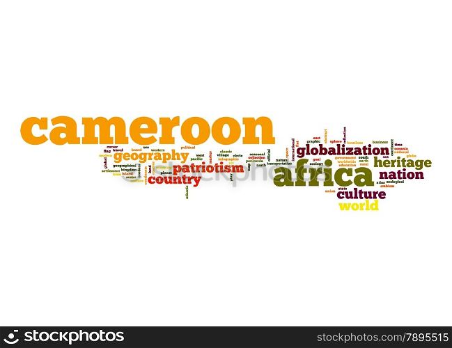 Cameroon word cloud