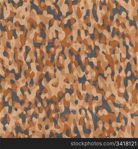 camouflage material. large image of brown desert camouflage material