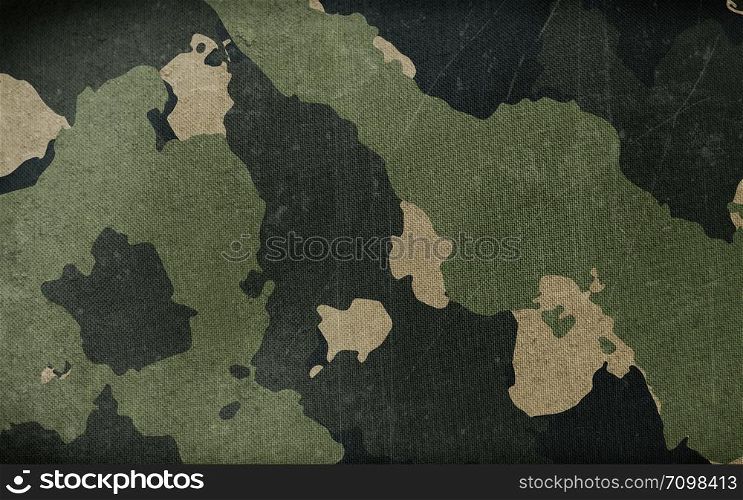 Camouflage pattern cloth texture. Abstract background and texture for design.. Camouflage pattern cloth texture. Background and texture for design.