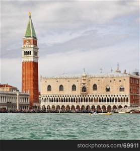Campanile and Doge's palace in Venice
