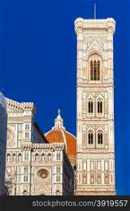 Campanile di Giotto at evening in Florence, Tuscany, Italy