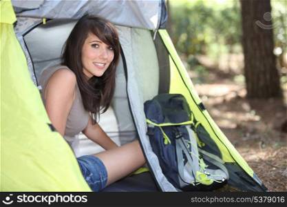 Camping Girl