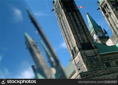 Canada&acute;s Parliament Buildings.