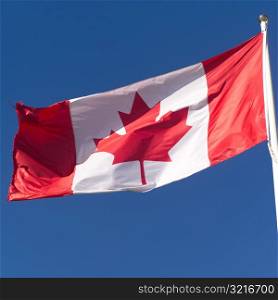 Canadian Flag Toronto Ontario Canada