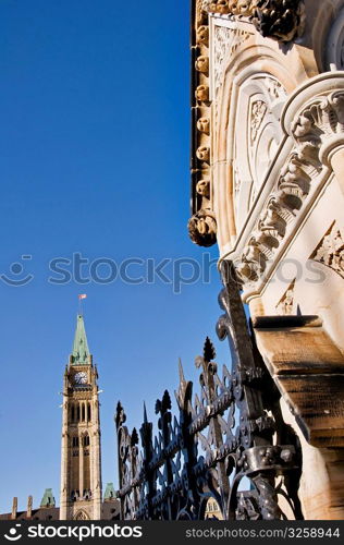Canadian Government Parliament Buildings, Ottawa Canada.