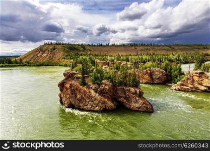 Canadian landscapes of the Klondike