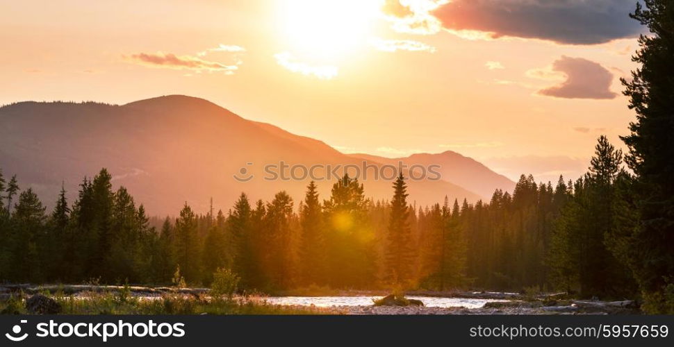 Canadian mountains