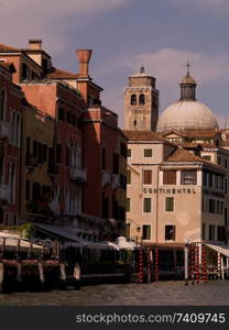 Canal and buildings in Venice