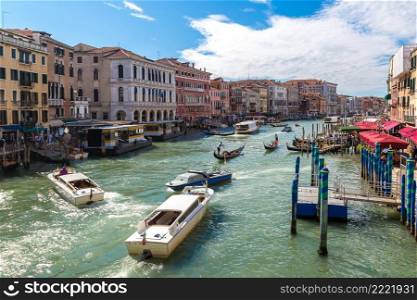 Canal Grande in a summer day in Venice, Italy