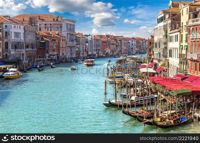 Canal Grande in a summer day in Venice, Italy