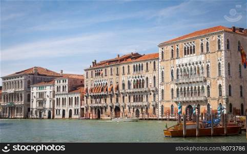 Canal Grande is the most important canal of Venice with wonderful viewpoint