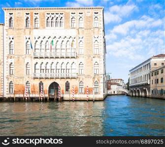 Canal Grande is the most important canal of Venice with wonderful viewpoints