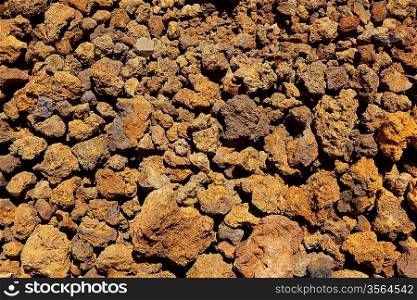 Canary islands volcanic stones pattern texture
