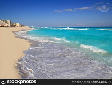Cancun caribbean sea beach shore turquoise water