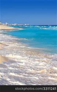 Cancun caribbean sea beach shore turquoise water