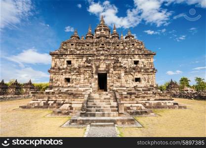 Candi Plaosan is a Buddhist temple near Yogyakarta, Central Java in Indonesia