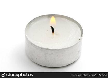 candle isolated on white background