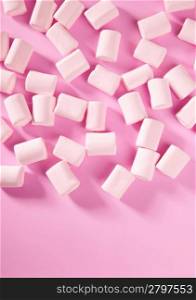 candy pink marshmallow sweets pattern texture background