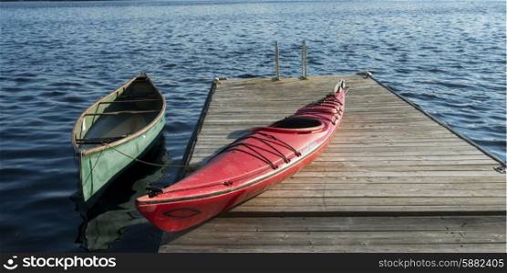 Canoe and Kayak, Lake Of The Woods, Ontario, Canada