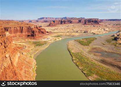 Canyon of the Colorado river
