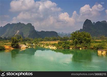 Cao Bang province in Vietnam