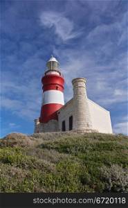 Cape Agulhas Lighthouse. Cape Agulhas Lighthouse is situated at the southern most tip of Africa