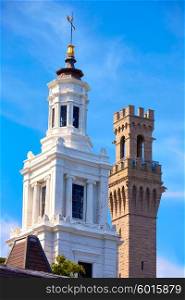 Cape Cod Provincetown Pilgrim tower in Massachusetts USA