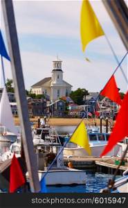 Cape Cod Provincetown port in Massachusetts USA