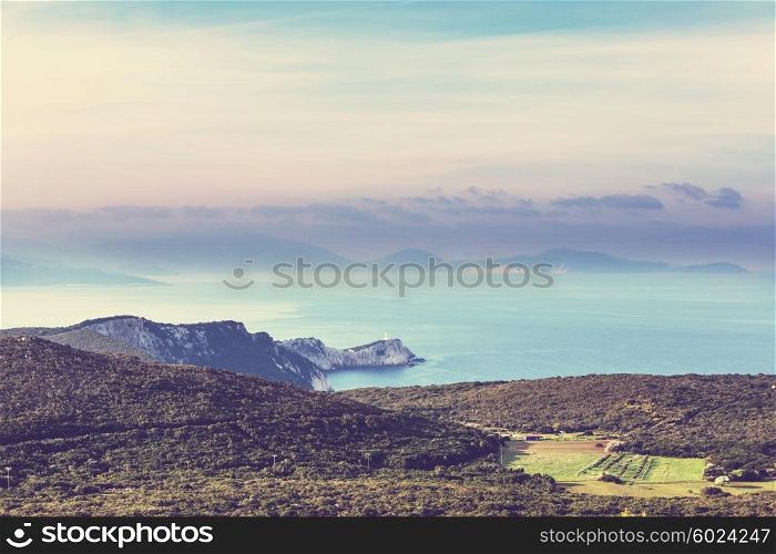 Cape of Doukato, Lefkada island ,Greece