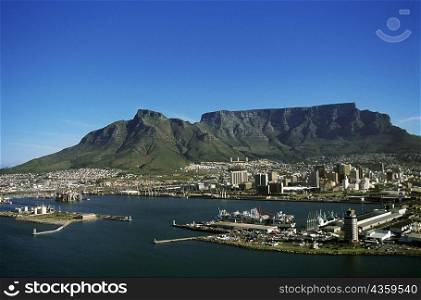 Capetown, South Africa, Aerial view