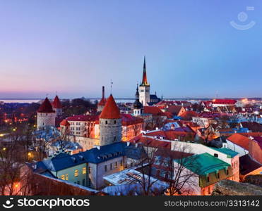 Capital of Estonia, Tallinn is famous for its World Heritage old town walls and cobbled streets. The old town is surrounded by stone walls and distinctive red roofs and glows at dusk